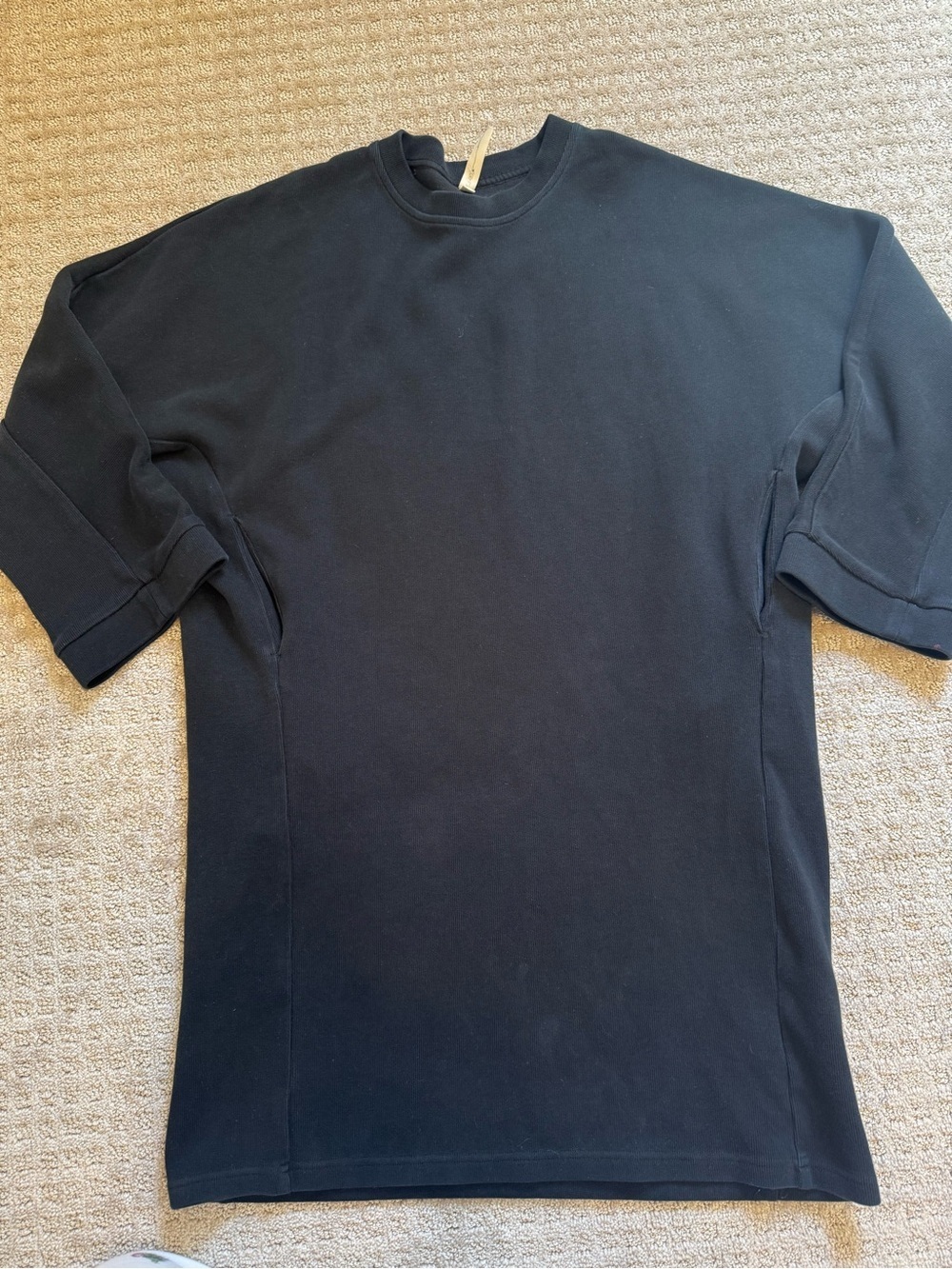 Nap Loungewear Knit dress cotton black size small